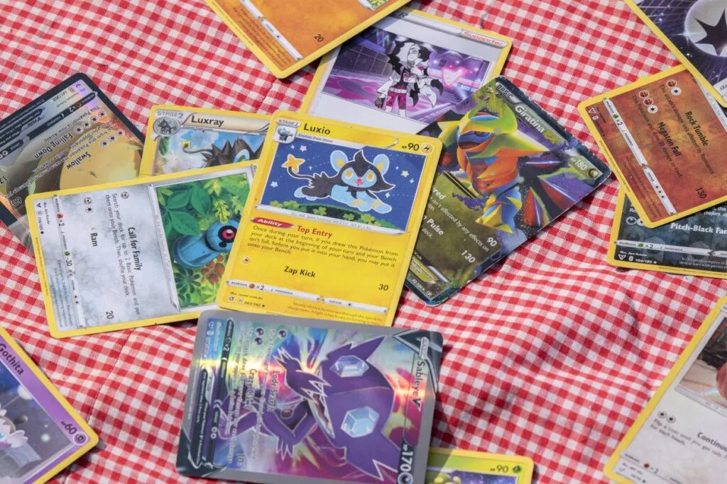 collection cartes de jeux Pokemon